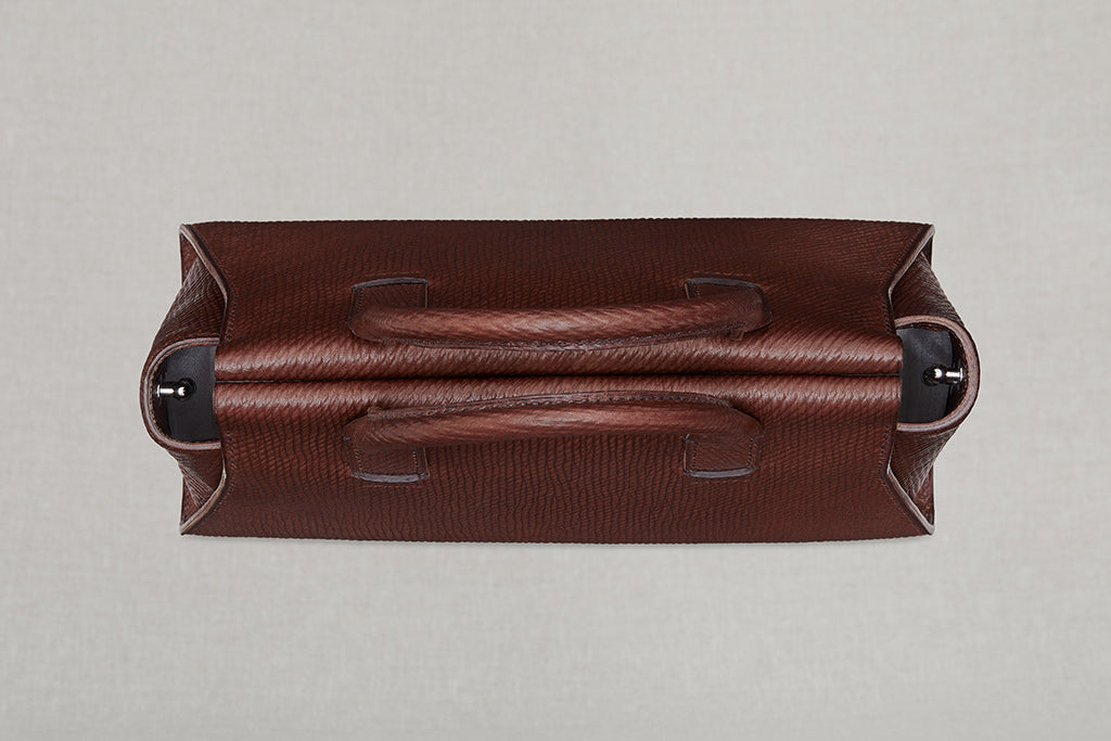 small russian leather bag