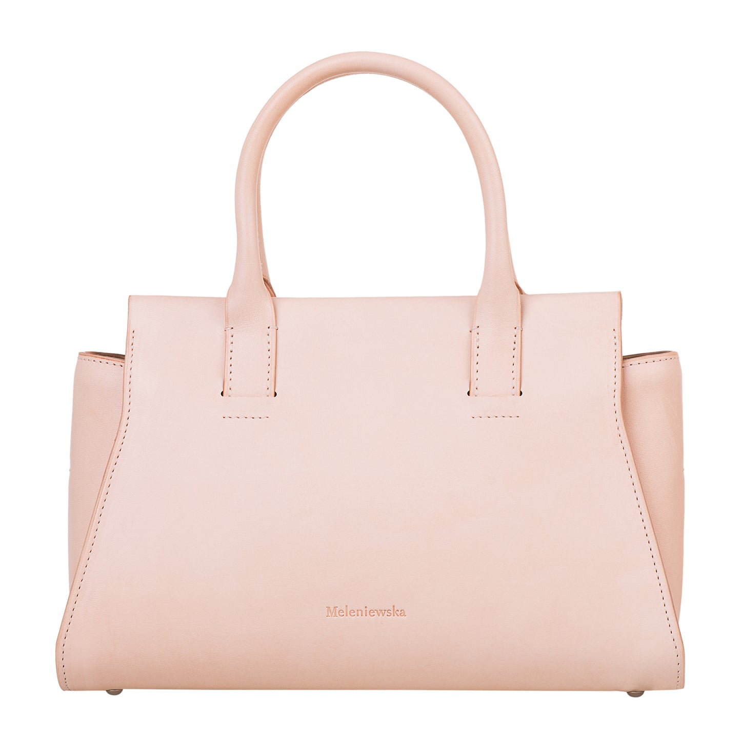 natural leather handbag