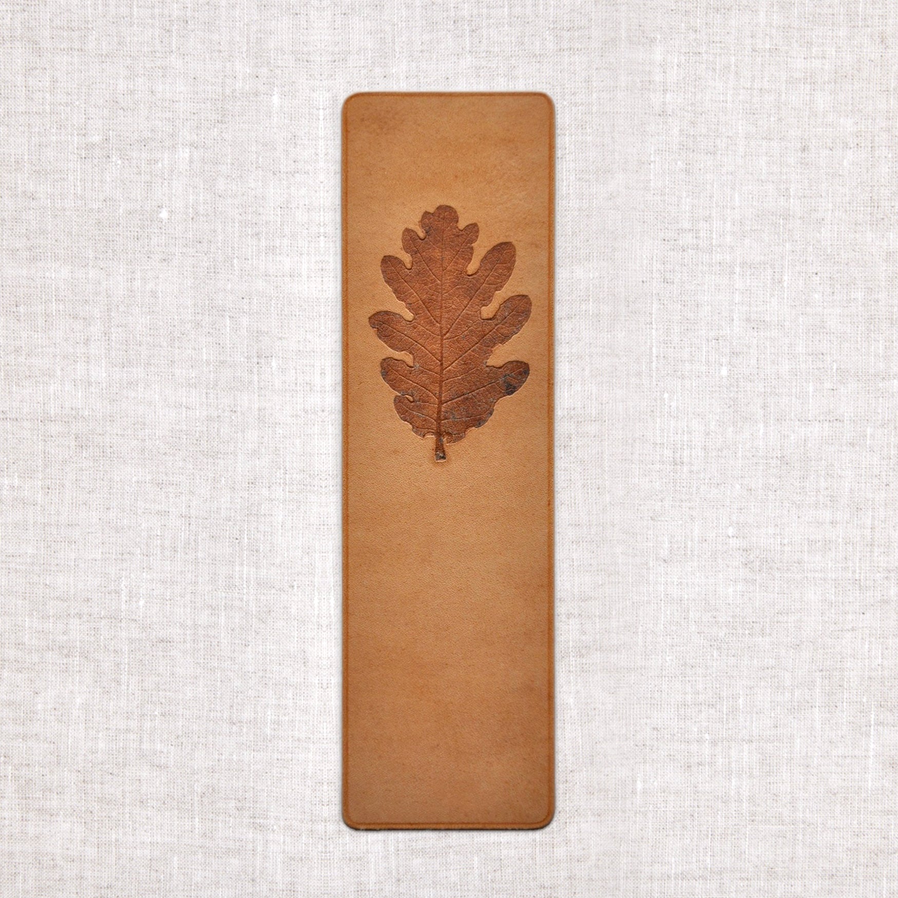marque-page cuir recto