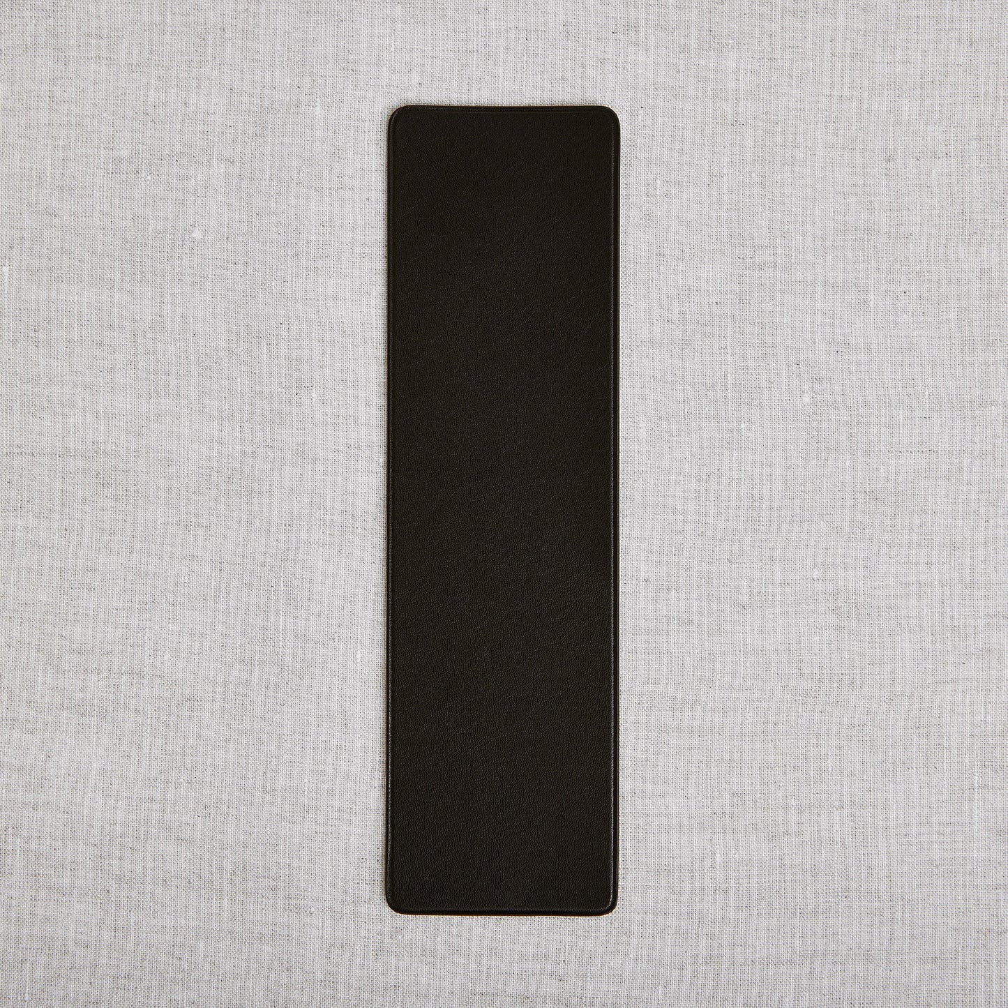 black leather bookmark