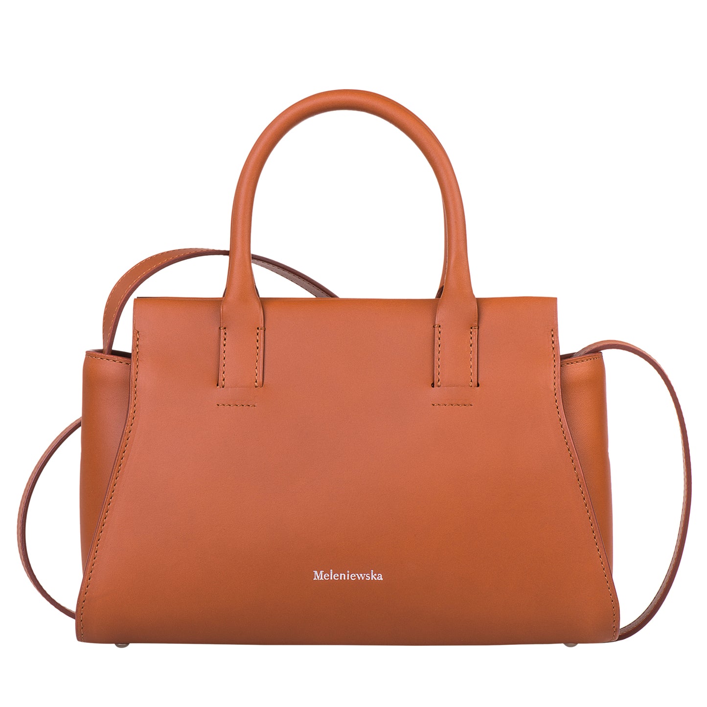 tan leather handbag