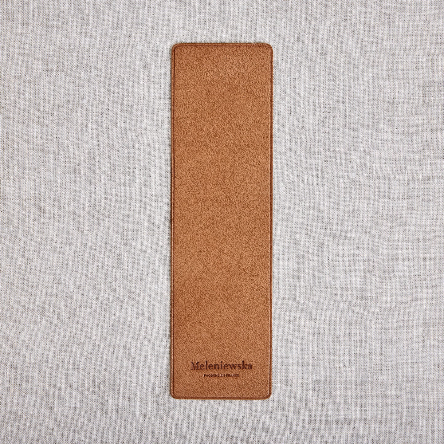 natural leather bookmark