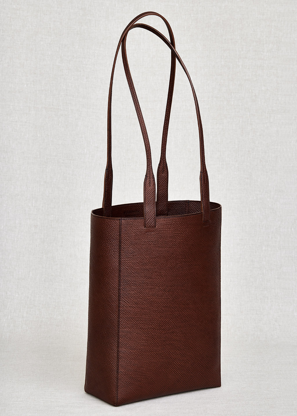 russian leather tote bag